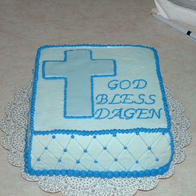 Baptism Cake