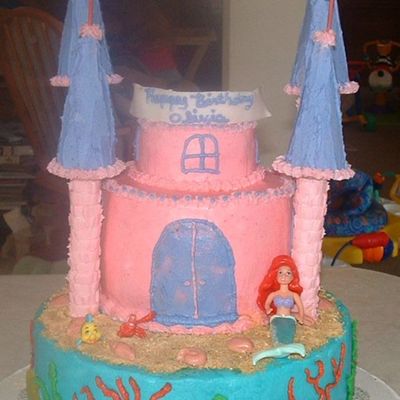 Little Mermaid Cake