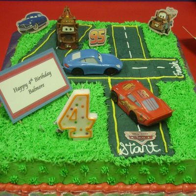 Pixar Car Cake