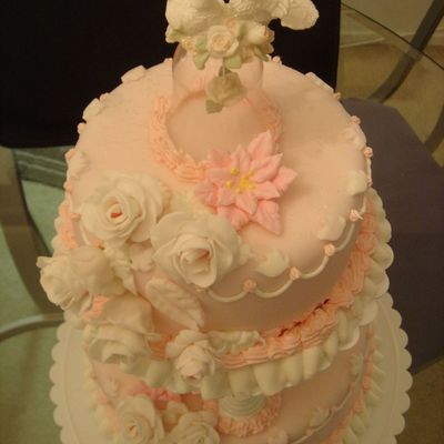 Wilton 3 Final Cake Another View