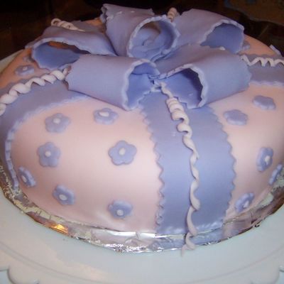 Wilton3 Fondant Cake