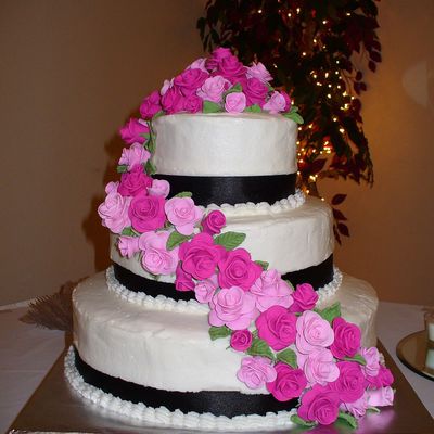 Myra And Dave's Wedding Cake