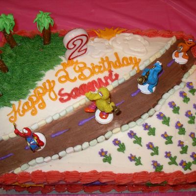 Sesame Street Cake