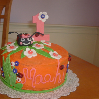 Ladybug Cake
