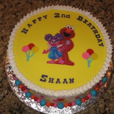 Elmo Birthday Cake