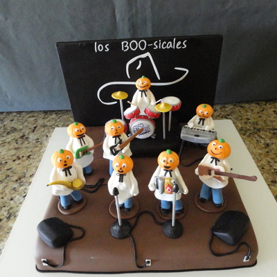 Halloween Cake For Band