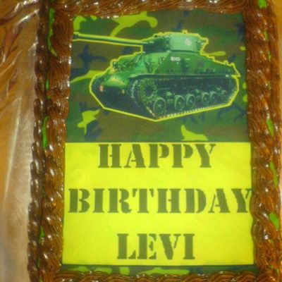 Camouflage Birthday