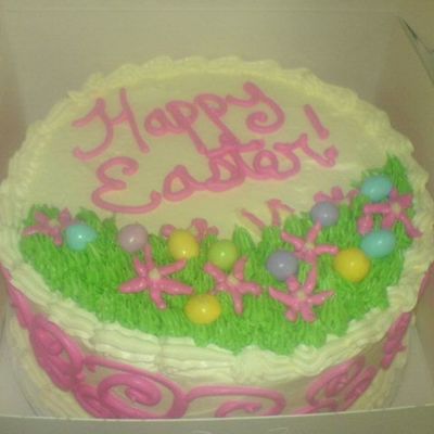 Strawberry Easter Cake With Imbc Cc Icing!