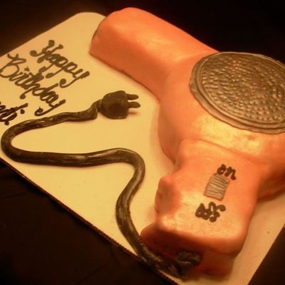 Blow Dryer Cake