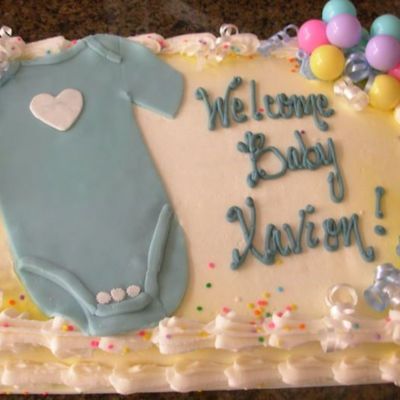 Onesie Baby Cake