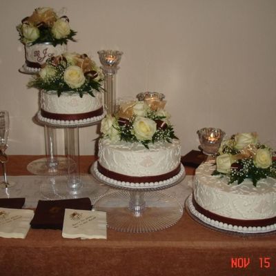 Chocolate Ribbons And Scrolls