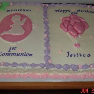 Communion And Birthday