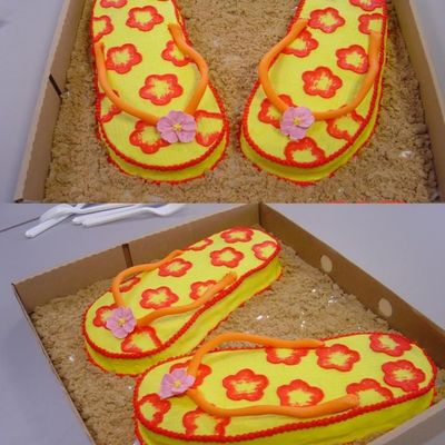 Flip Flop Cake