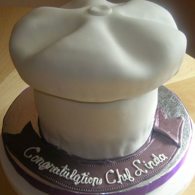 Graduation Cake For A Chef