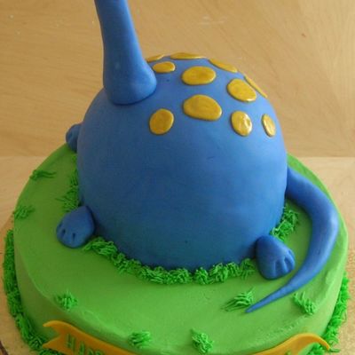 Dinosaur Birthday Cake