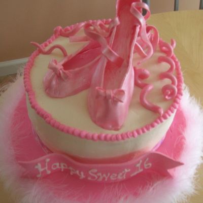 Ballerina Birthday Cake
