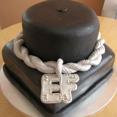 Hip Hop "old Skool " Platinum Birthday Cake