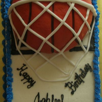 Basketball Birthday Cake