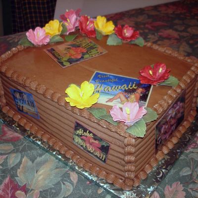 Hawaiian Luau Cake