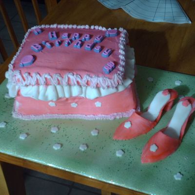 High Heel Shoes And Box