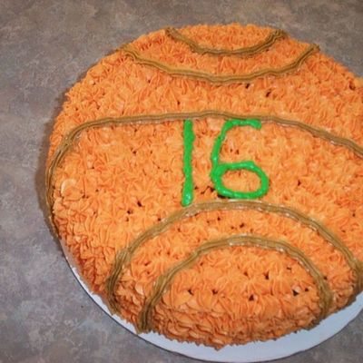 Basketball Cake