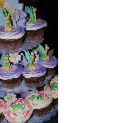 Tinkerbell Cupcakes