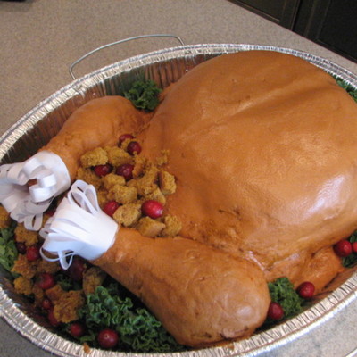 Roasted Turkey Cake