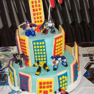 Transformer Cake