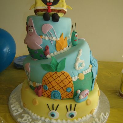 Spongebob Cake