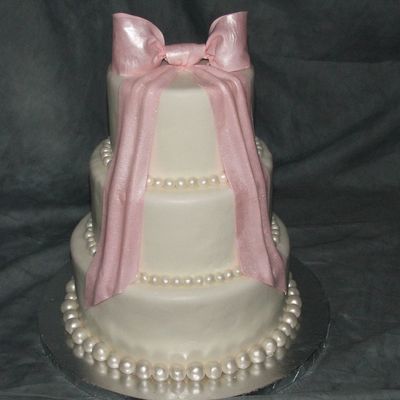 Pink Gumpaste Bow
