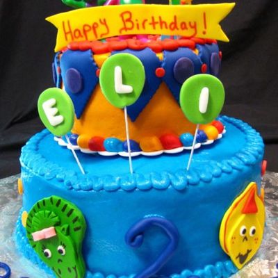 Barney Birthday Cake