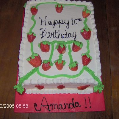 Strawberries And Whipped Cream