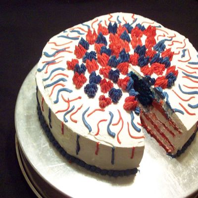Flag Cake