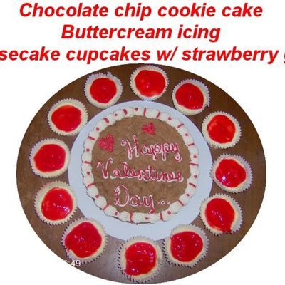 Chocolate Chip Cookie Cake