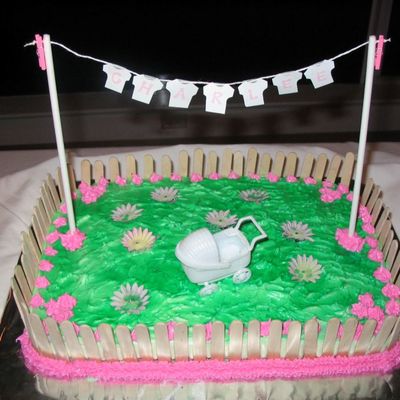 Clothesline Cake For Charlee