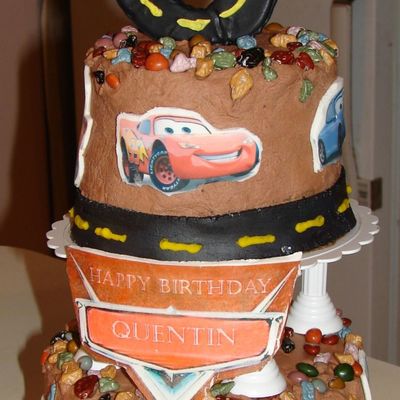 Quentin's Cars Cake