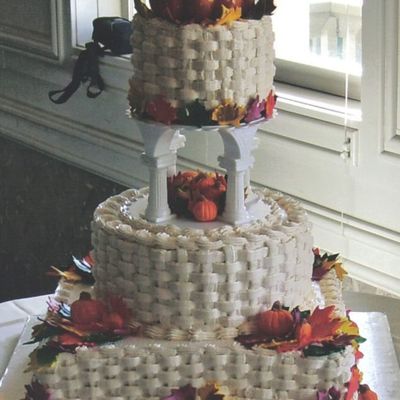 Fall Wedding Cake