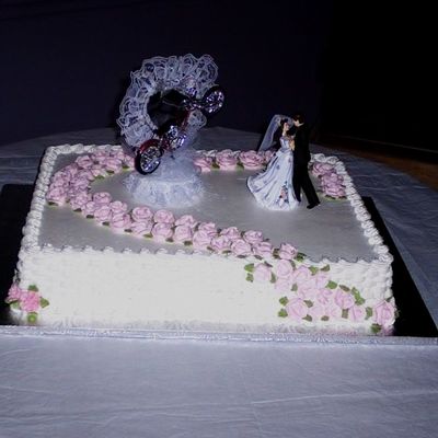 Unconventional Wedding Cake