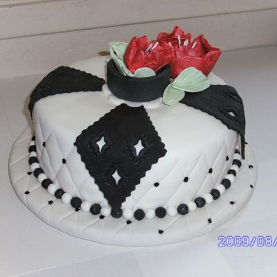 Fondant Class Final Cake