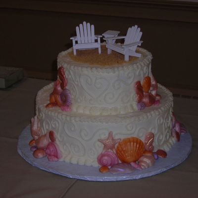 Buttercream With Seashells