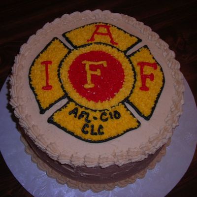 Fireman's Groom's Cake