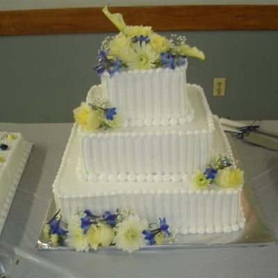 Stripes/blue And Yellow