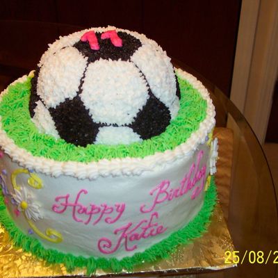 Soccer Ball Cake