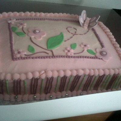 Sugar Plum Themed Cake