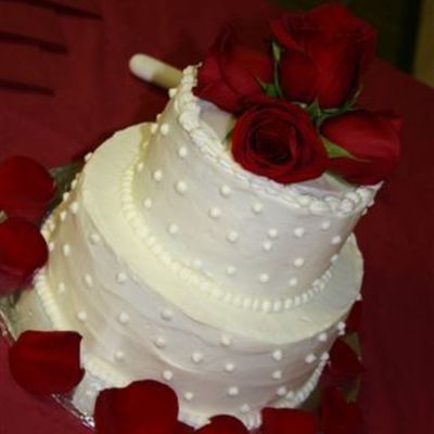 Red Velvet Shower Cake
