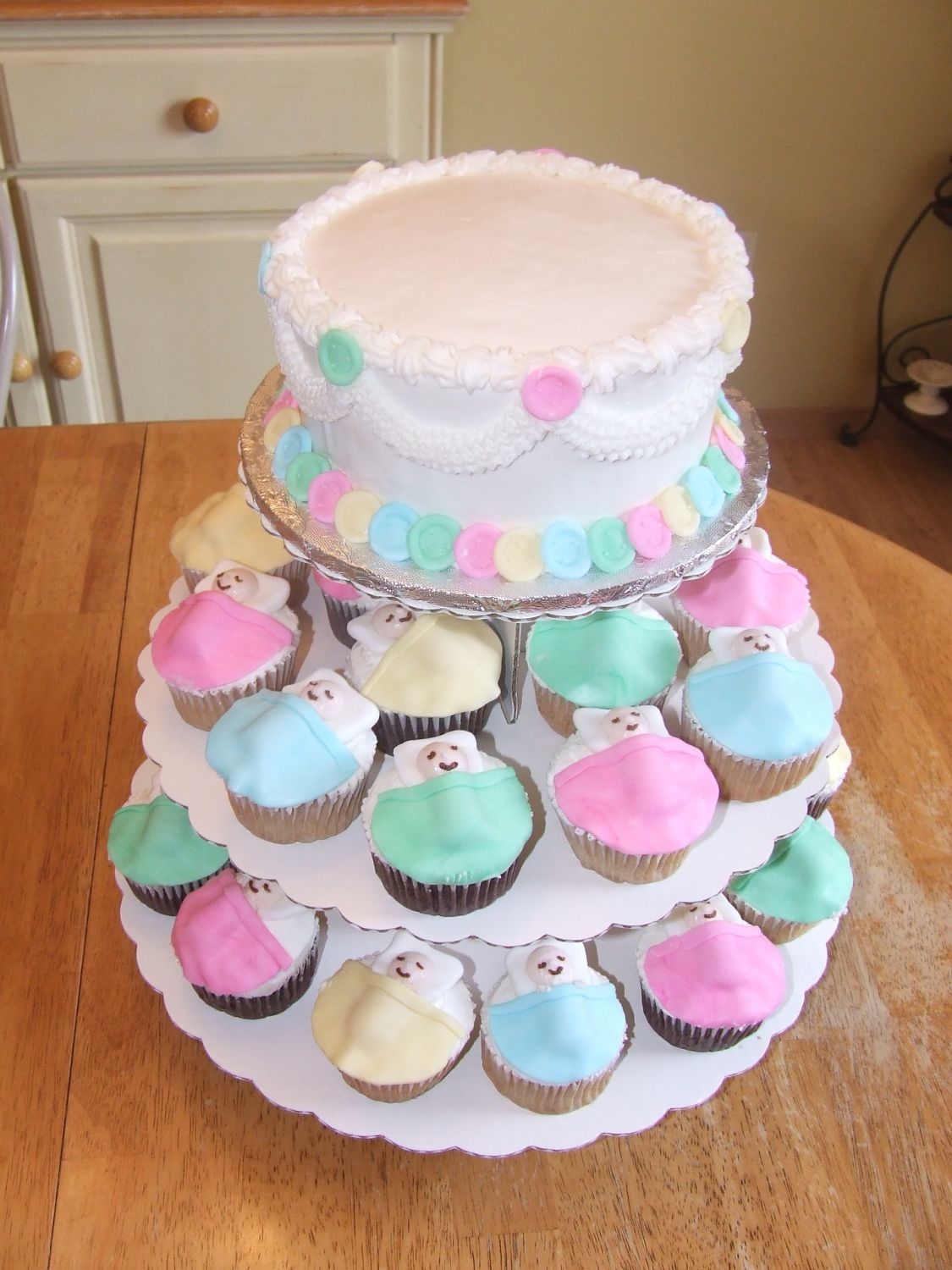 Cupcake Babies In Blankets