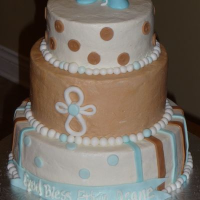 Baptism Cake