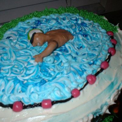 Top Of Triathlon Cake