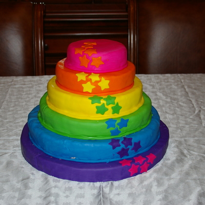 Rainbow Cake