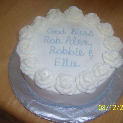 Baptism Cake